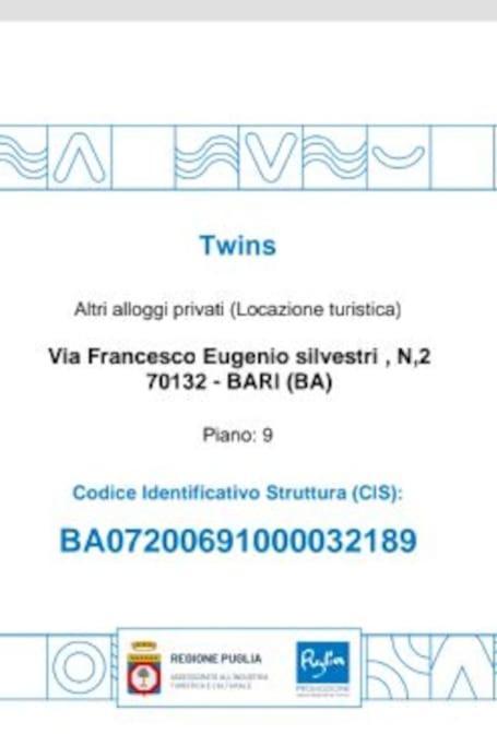 Apartmán Casa Twins Bari Exteriér fotografie